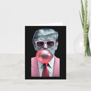 Trump Bubble Gum Yum 1 Kaart