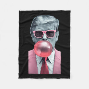 Trump Bubble Gum Yum Fleece Deken