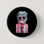 Trump Bubble Gum Yum Ronde Button 5,7 Cm (Voorkant)