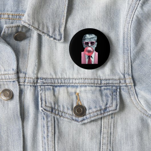 Trump Bubble Gum Yum Ronde Button 5,7 Cm (In situ)