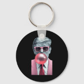 Trump Bubble Gum Yum Sleutelhanger (Voorkant)