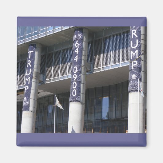Trump Building magneet (Voorkant)