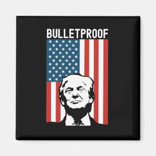 Trump Bulletproof - Donald Trump Ination Poging 7 Magneet