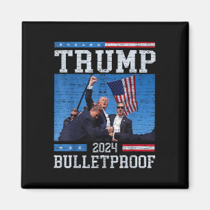 Trump Bulletproof Fight Fist Legend Donald Trump 2 Magneet