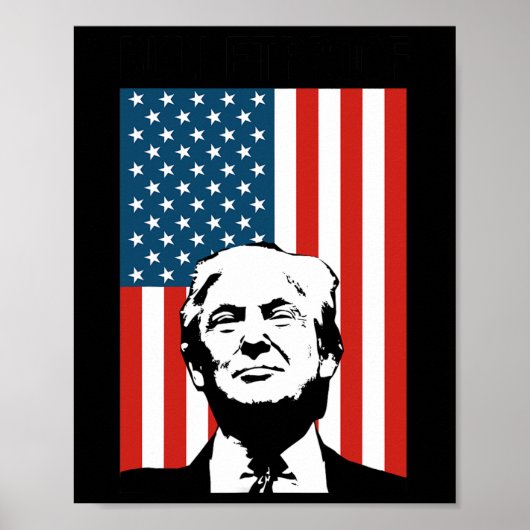 Trump Bulletproof Poster (Voorkant)