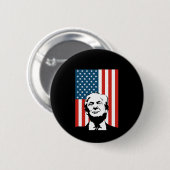 Trump Bulletproof Ronde Button 5,7 Cm (Voorkant /achterkant)