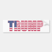 TRUMP BUMPERSTICKER (Voorkant)