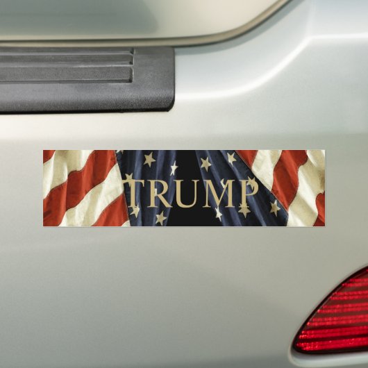 TRUMP BUMPERSTICKER (Op auto)