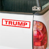 Trump Bumpersticker (Op Truck)