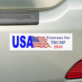 Trump-Bumpersticker; Door AntsAfire Bumpersticker (Op auto)