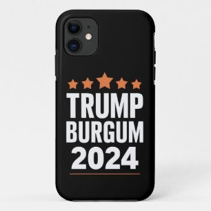 Trump Burgum voor President 2024 USA Verkiezing Case-Mate iPhone Case