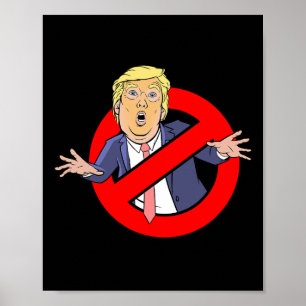 Trump Busters verzetten zich tegen Shirt Poster