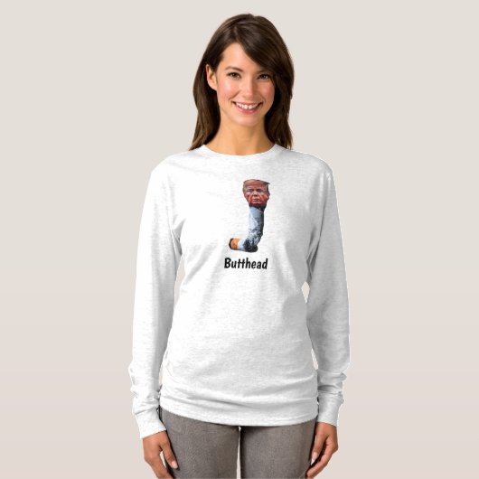 Trump Butthead T-Shirt (Voorkant volledig)