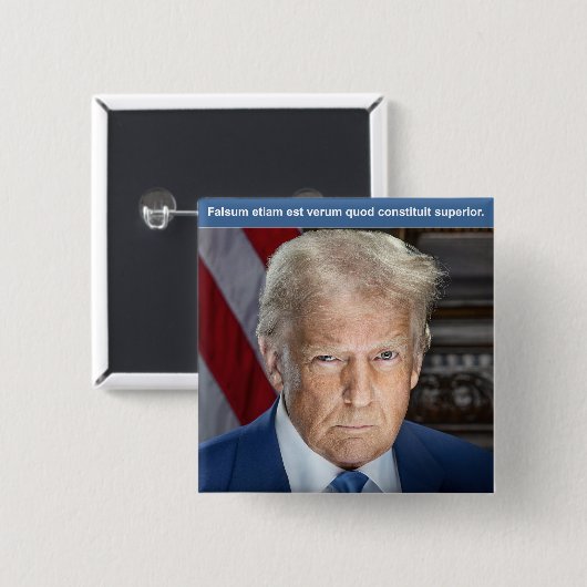 Trump Button (Voorkant /achterkant)