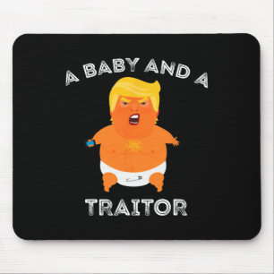 Trump Byby en een verrader Funny Trump President Muismat