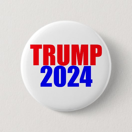 Trump-campagne Ronde Button 5,7 Cm (Voorkant)