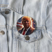 Trump-campagne Ronde Button 7,6 Cm (In situ)