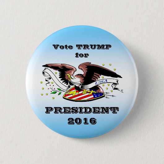 Trump Campaign Button 2016-3, van AntsAfire (Voorkant)