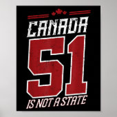 Trump Canada is niet te koop 1867 Canada is geen Poster (Voorkant)