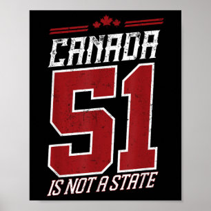 Trump Canada is niet te koop 1867 Canada is geen Poster