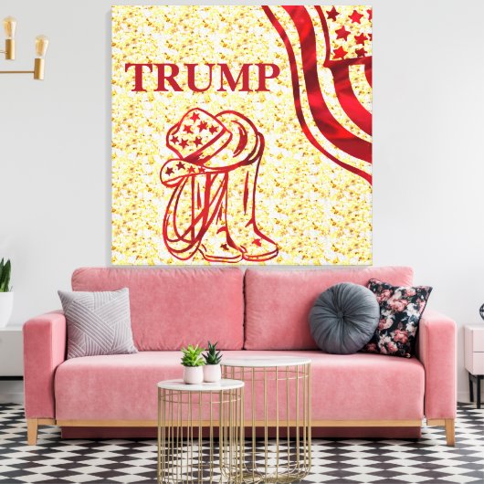 TRUMP CANVAS AFDRUK (Insitu (Woonkamer))