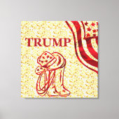 TRUMP CANVAS AFDRUK (Voorkant)