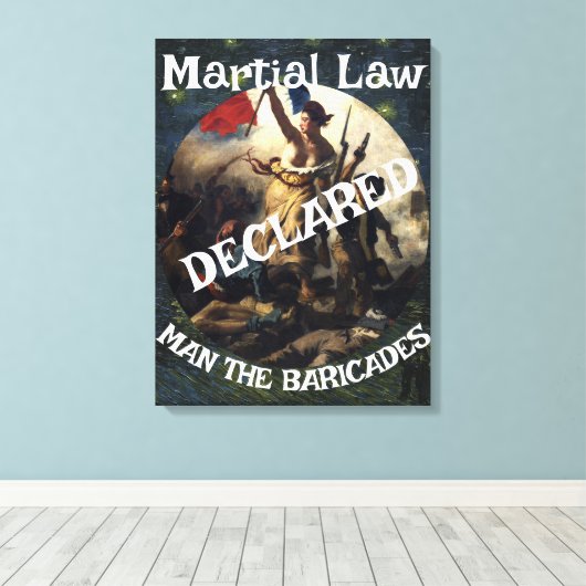 Trump Canvas Afdruk (Insitu (Houten vloer))