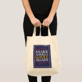 Trump - Canvas tas: Amerika weer goddelijk maken Tote Bag (Voorkant (product))