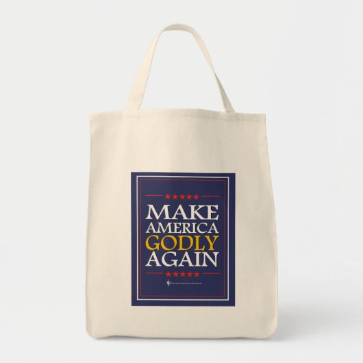 Trump - Canvas tas: Amerika weer goddelijk maken Tote Bag (Voorkant)