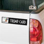 Trump Card - Joker Bumpersticker (Op Truck)