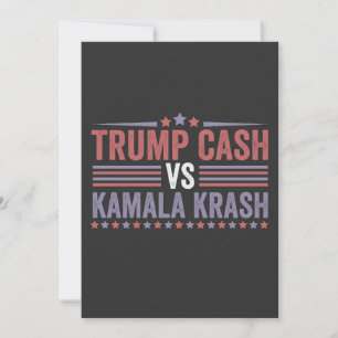 Trump Cash Vs Kamala Krash Verkiezing  Kaart