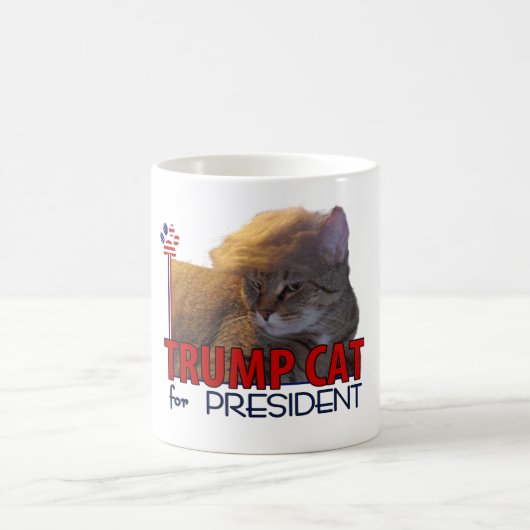 Trump Cat voor President! Koffiemok (Center)
