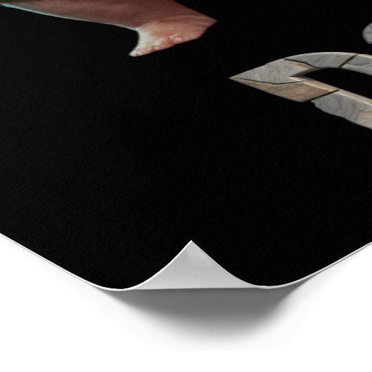 Trump Caveman Poster (Hoek)