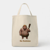 Trump Caveman Tote Bag (Achterkant)