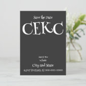 Trump CEKC Kaart (Staand voorkant)