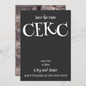 Trump CEKC Kaart (Voorkant / Achterkant)