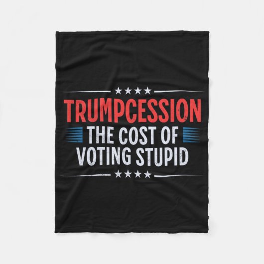 Trump Cession Fleece Deken (Voorkant)