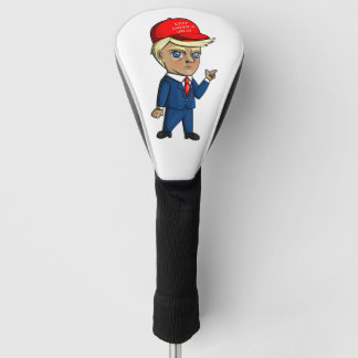 Trump chibi golfheadcover