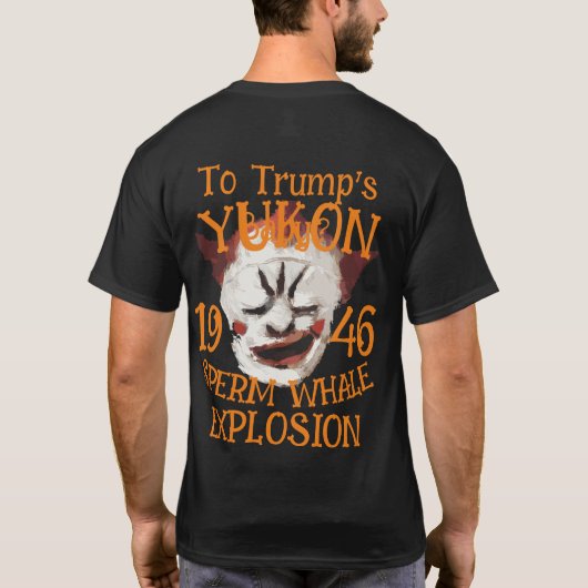 Trump Chicken Enchilada Jesus Republikeinse Partij T-shirt (Achterkant)