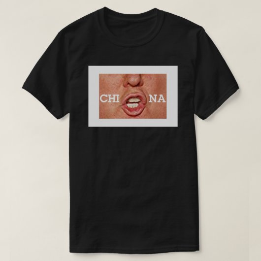 Trump China Masker T-shirt (Design voorkant)