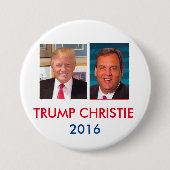 Trump & Christie 3 Inch Jugate Button (Voorkant)