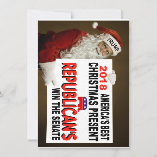 TRUMP CHRISTMAS CARD FEESTDAGENKAART