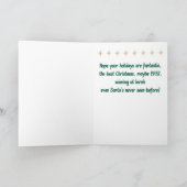 Trump Christmas Card | Snowman Trump Kaart (Binnen)