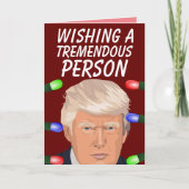 TRUMP CHRISTMAS KAART VOOR IEDEREEN! (Voorkant)