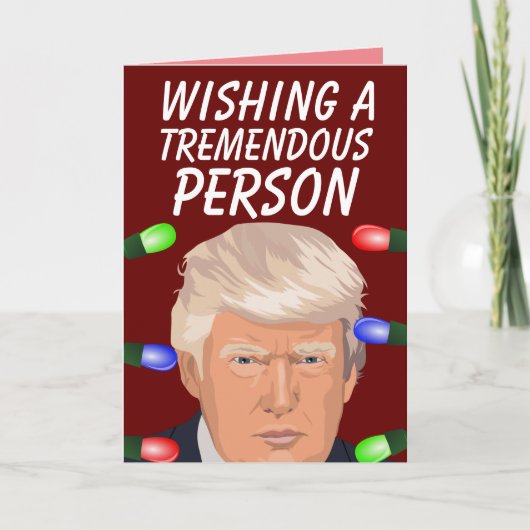 TRUMP CHRISTMAS KAART VOOR IEDEREEN! (Voorkant)