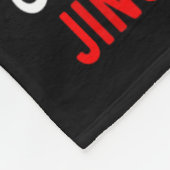 Trump Christmas Shirt Jingle Bells Funny Trump hee Fleece Deken (Hoek)