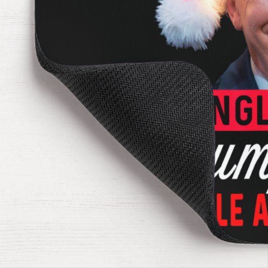 Trump Christmas Shirt Jingle Bells Funny Trump hee Muismat (Hoek)