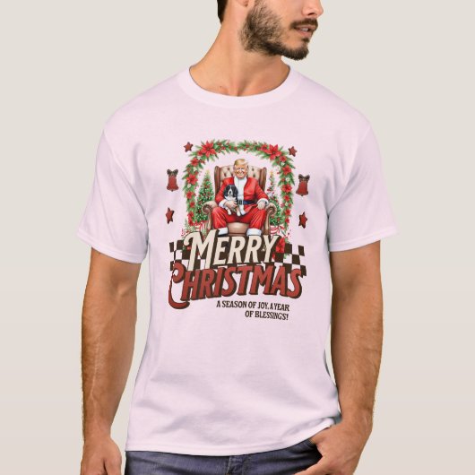 Trump Christmas Tshirt (Voorkant)