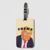 Trump/Chump Bagage Tas Bagagelabel (Voorkant (verticaal))