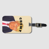 Trump/Chump Bagage Tas Bagagelabel (Voorkant (horizontaal))